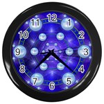 Blueprint Wall Clock (Black)