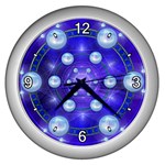 Blueprint Wall Clock (Silver)