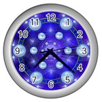 Blueprint Wall Clock (Silver)