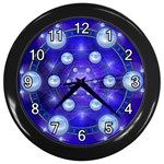 Blueprint Wall Clock (Black)