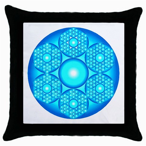 Cause  n Effect Throw Pillow Case (Black) from ArtsNow.com Front