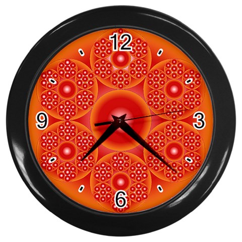 Cause  n Effect Wall Clock (Black) from ArtsNow.com Front