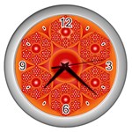 Cause  n Effect Wall Clock (Silver)