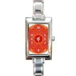 Cause  n Effect Rectangular Italian Charm Watch