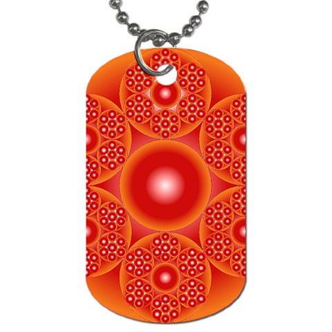 Cause  n Effect Dog Tag (One Side) from ArtsNow.com Front