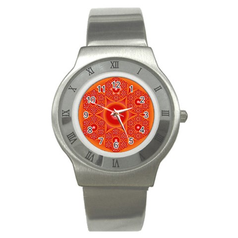 Cause  n Effect Stainless Steel Watch from ArtsNow.com Front