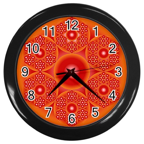 Cause  n Effect Wall Clock (Black) from ArtsNow.com Front