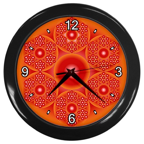 Cause  n Effect Wall Clock (Black) from ArtsNow.com Front