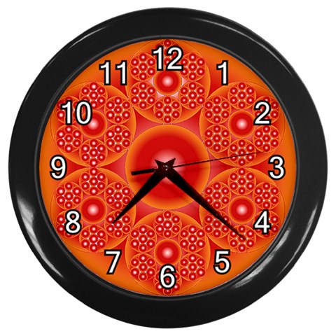 Cause  n Effect Wall Clock (Black) from ArtsNow.com Front