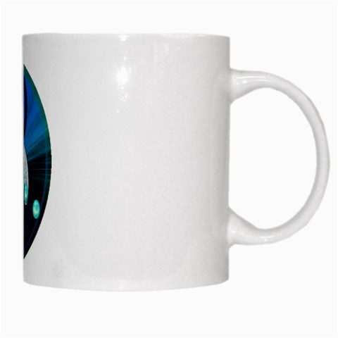 Communication White Mug from ArtsNow.com Right