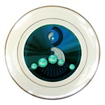 Communication Porcelain Plate