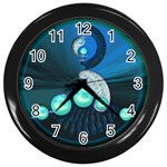 Communication Wall Clock (Black)