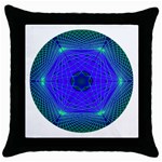 Connection Throw Pillow Case (Black)