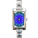 Connection Rectangular Italian Charm Watch