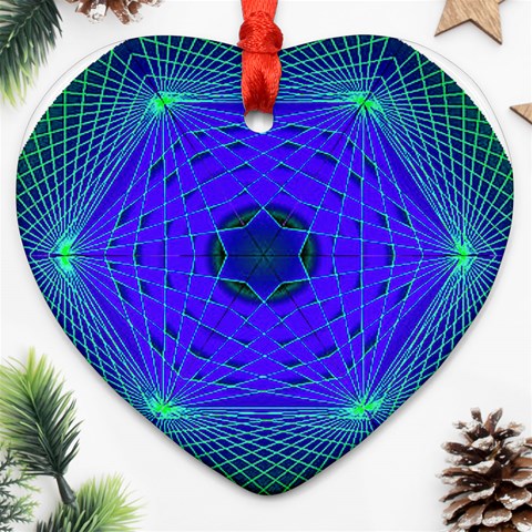 Connection Ornament (Heart) from ArtsNow.com Front