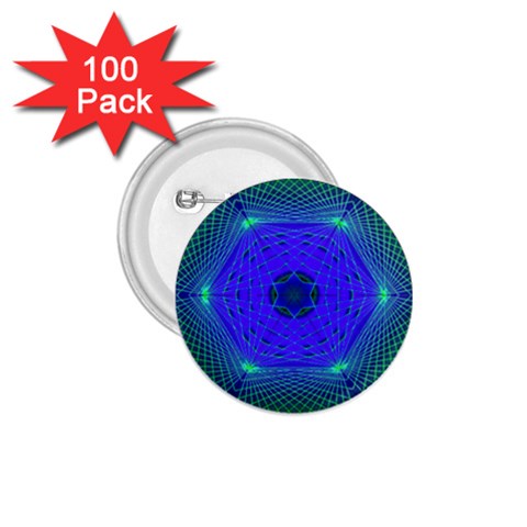 Connection 1.75  Button (100 pack)  from ArtsNow.com Front