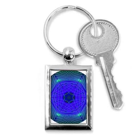 Connection Key Chain (Rectangle) from ArtsNow.com Front