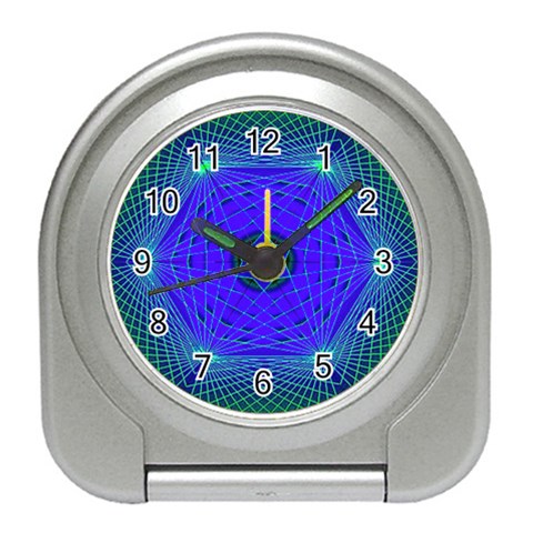 Connection Travel Alarm Clock from ArtsNow.com Front