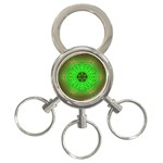 Connection 3-Ring Key Chain