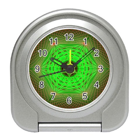 Connection Travel Alarm Clock from ArtsNow.com Front