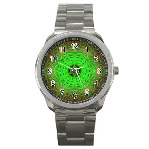 Connection Sport Metal Watch from ArtsNow.com Front