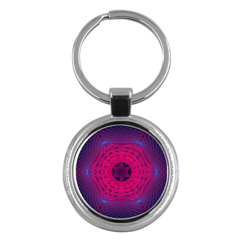 Connection Key Chain (Round) from ArtsNow.com Front