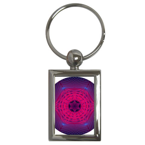 Connection Key Chain (Rectangle) from ArtsNow.com Front