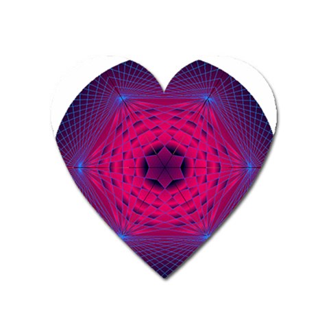 Connection Magnet (Heart) from ArtsNow.com Front