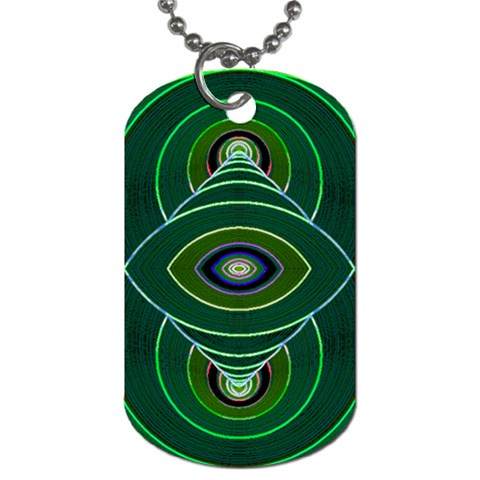 Correspondence Dog Tag (One Side) from ArtsNow.com Front