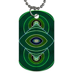 Correspondence Dog Tag (Two Sides) from ArtsNow.com Front