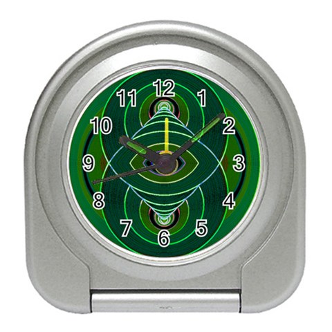 Correspondence Travel Alarm Clock from ArtsNow.com Front