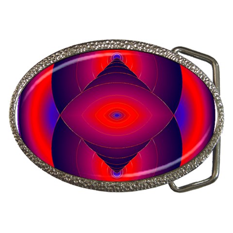 Correspondence Belt Buckle from ArtsNow.com Front