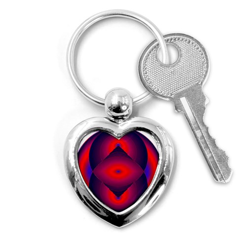 Correspondence Key Chain (Heart) from ArtsNow.com Front