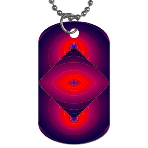 Correspondence Dog Tag (One Side) from ArtsNow.com Front