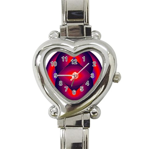 Correspondence Heart Italian Charm Watch from ArtsNow.com Front