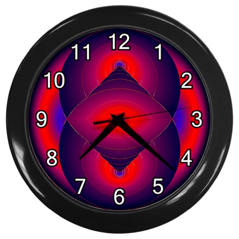 Correspondence Wall Clock (Black) from ArtsNow.com Front