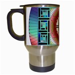 Cosmic Code Travel Mug (White)