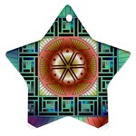 Cosmic Code Ornament (Star)