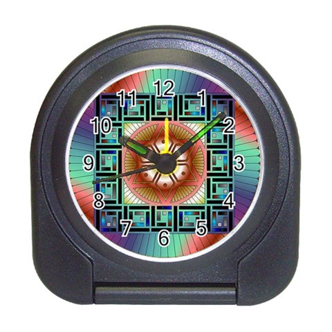 Cosmic Code Travel Alarm Clock from ArtsNow.com Front