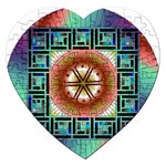 Cosmic Code Jigsaw Puzzle (Heart)