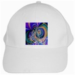 Crop Circle Abstract White Cap