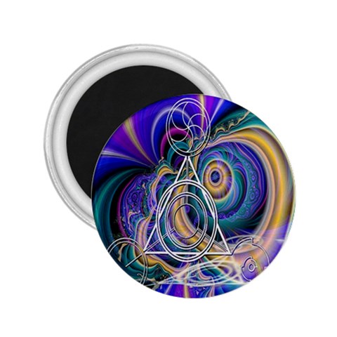 Crop Circle Abstract 2.25  Magnet from ArtsNow.com Front