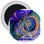 Crop Circle Abstract 3  Magnet