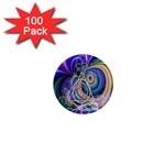 Crop Circle Abstract 1  Mini Magnet (100 pack) 