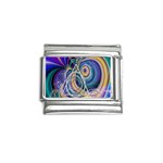 Crop Circle Abstract Italian Charm (9mm)