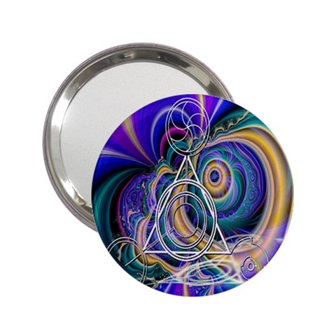 Crop Circle Abstract 2.25  Handbag Mirror from ArtsNow.com Front