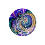 Crop Circle Abstract Magnet 3  (Round)