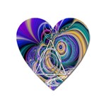 Crop Circle Abstract Magnet (Heart)