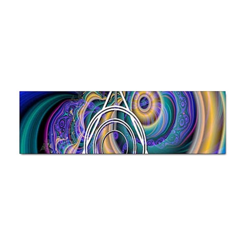 Crop Circle Abstract Sticker Bumper (10 pack) from ArtsNow.com Front