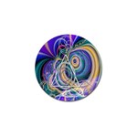 Crop Circle Abstract Golf Ball Marker